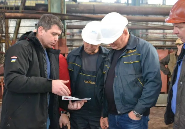 На Херсонской верфи СМГ презентовали новинки среди аппаратов плазменной резки