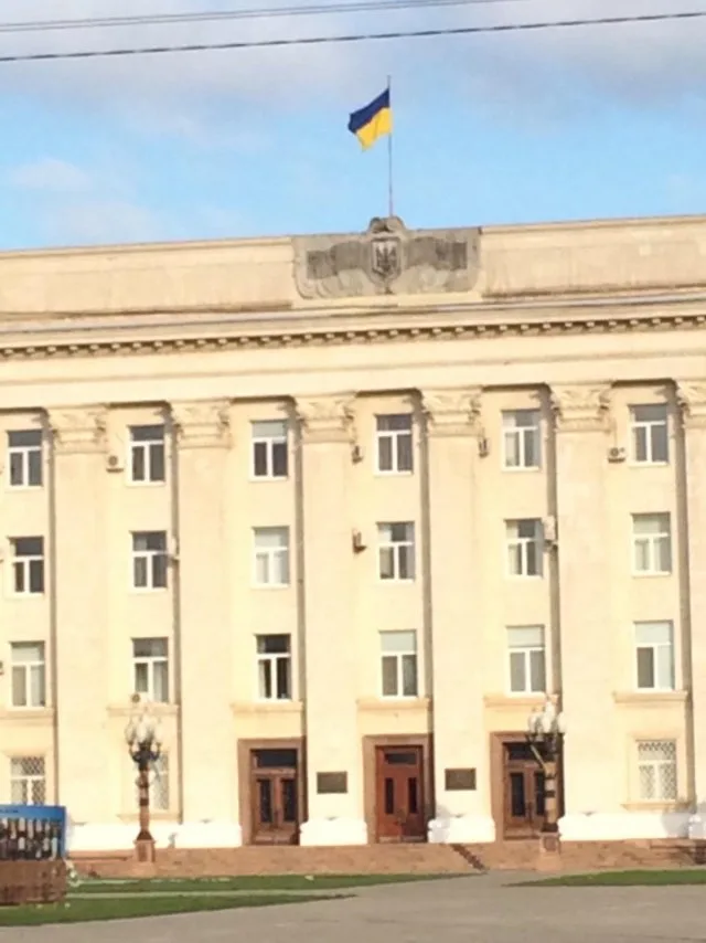 В Херсоне в День памяти жертв голодоморов флаги над зданиями ОГА не приспустили