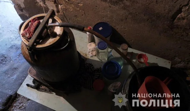 Полиция Херсонщине противодействует самогоноварению