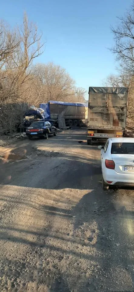Жуткое ДТП с фурой на Мыловой Балке
