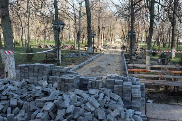 В ХГУ стартовала модернизация парковой зоны