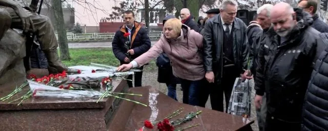 Митинг в память погибших в афганской войне состоялся в Херсоне