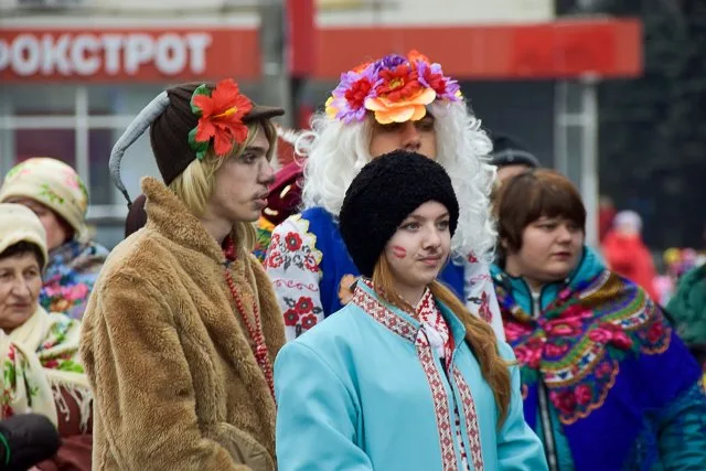 Как в Херсоне в Щедрый вечер «козу водили»