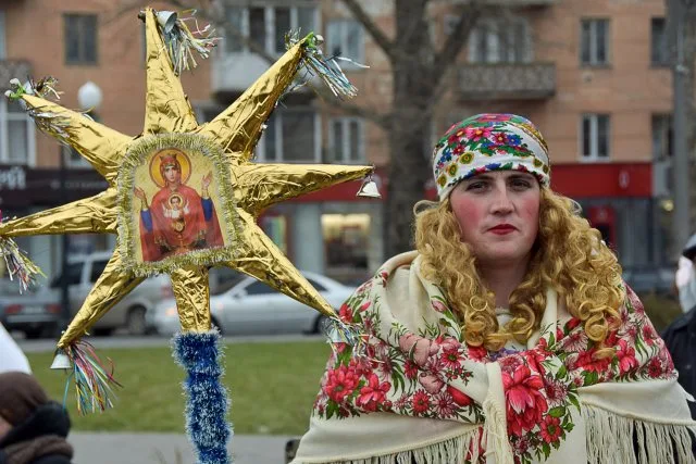 Как в Херсоне в Щедрый вечер «козу водили»