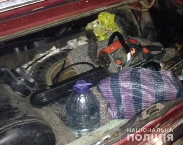 Скадовские полицейские разоблачили очередного лесного браконьера