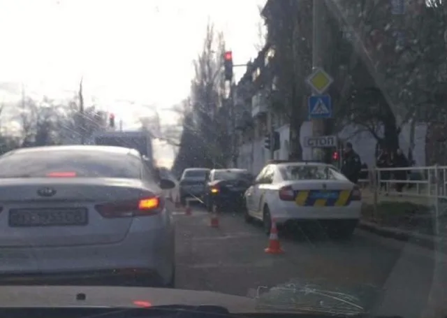 В Херсоне — ДТП на перекрёстке улиц Перекопской и Мира