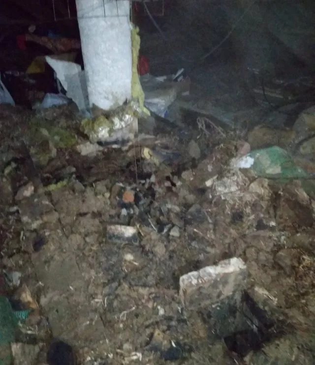 В Скадовске горел жилой дом