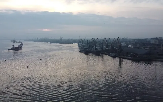 Херсон сняли на видео с высоты птичьего полета
