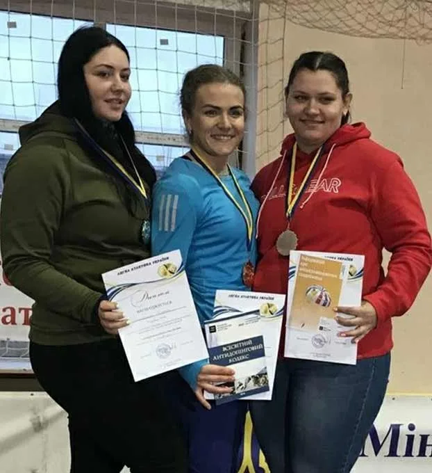 Новокаховские метатели получили 8 наград на чемпионате Украины