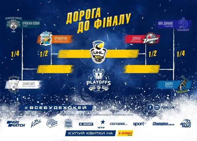 Завершился регулярный чемпионат УХЛ – Пари-Матч сезона 2019/20. Расписание матчей плей-офф
