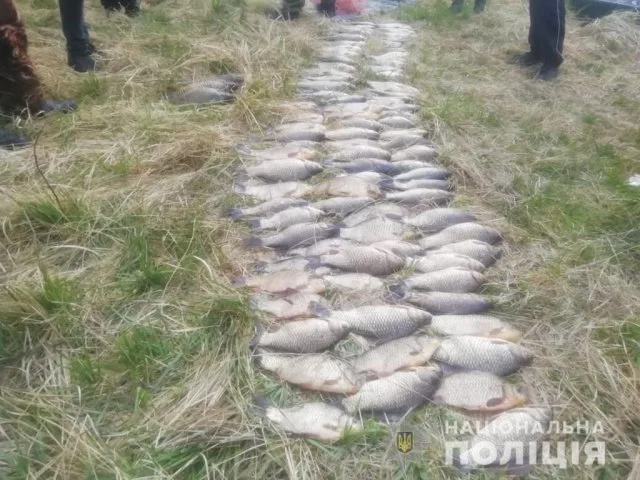 На Херсонщине водные полицейские обнаружили двух нарушителей нерестового запрета