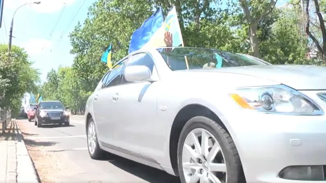 Память погибших при депортации крымских татар в Геническе почтили автопробегом