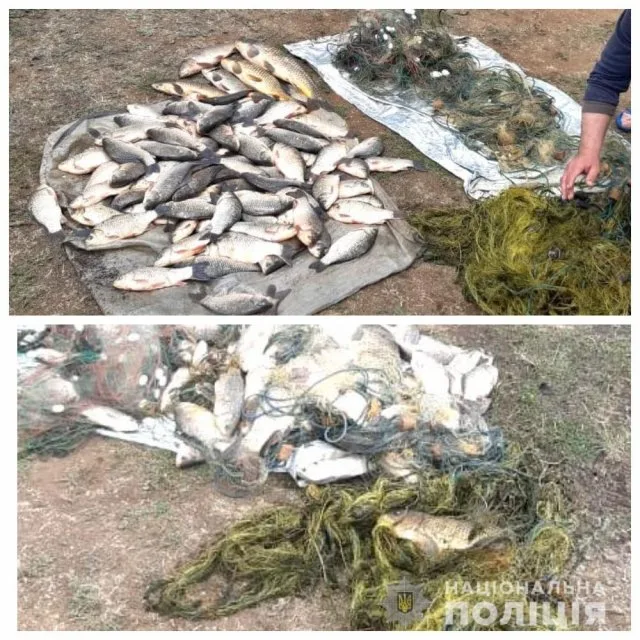 В Бериславском районе участковые полицейские разоблачили двух браконьеров