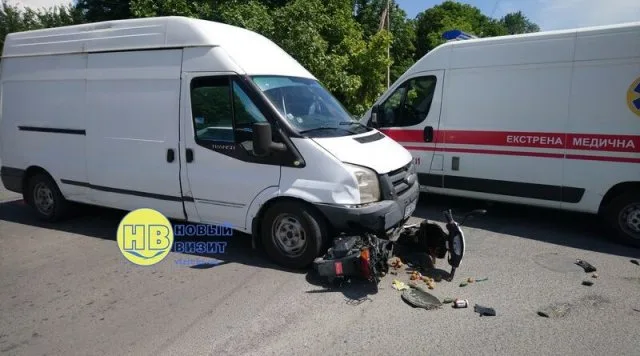 В Геническе в ДТП серьезно пострадавшая женщина
