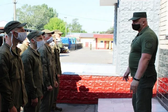 У херсонских нацгвардейцев пополнение с Волыни