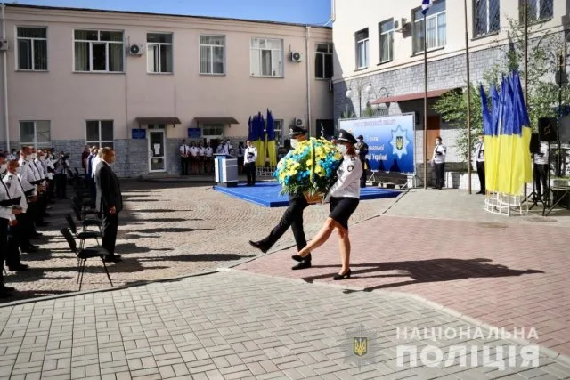 Херсонские полицейские отметили пятую годовщину создания Национальной полиции Украины