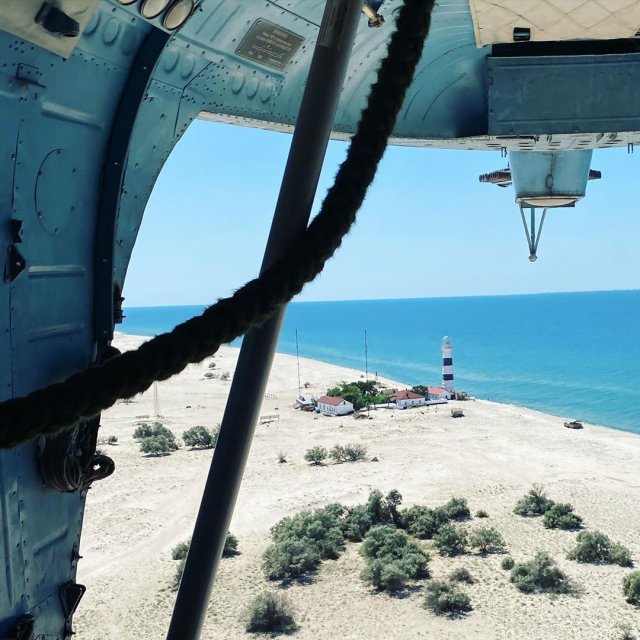 Тендровская коса в Херсонской области: дикий отпуск у моря