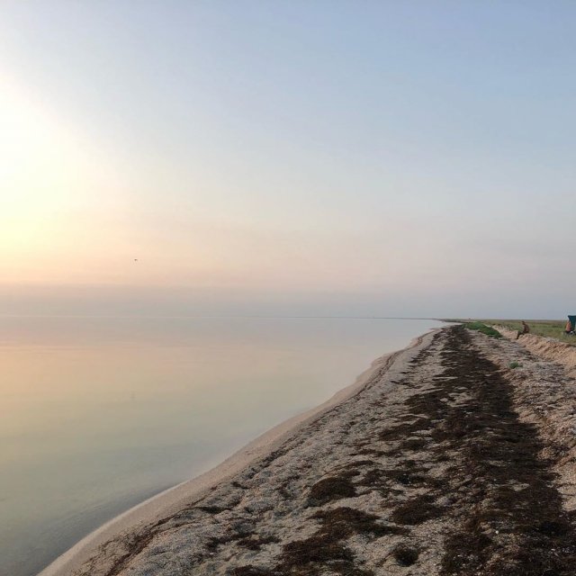 Тендровская коса в Херсонской области: дикий отпуск у моря