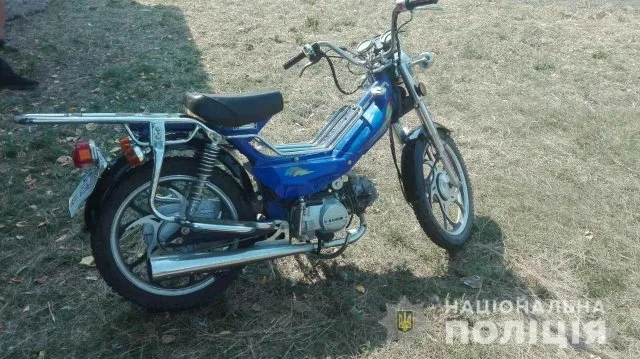 Бериславские участковые течение суток разыскали угнанный мотоцикл