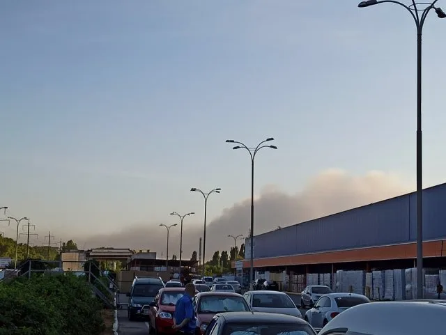 В Херсоне масштабный пожар