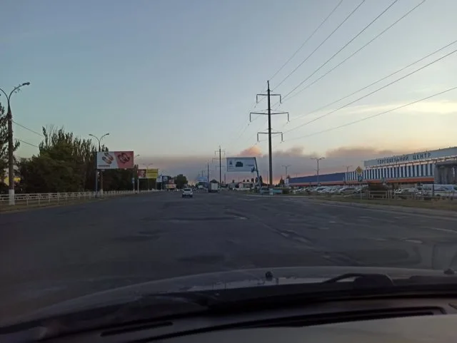 В Херсоне масштабный пожар