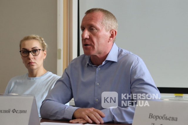 «Херсонцы» – Василий Федин представил команду, с которой идет на местные выборы