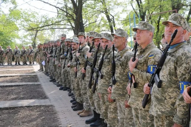 На Херсонщине проходят учения территориальной обороны