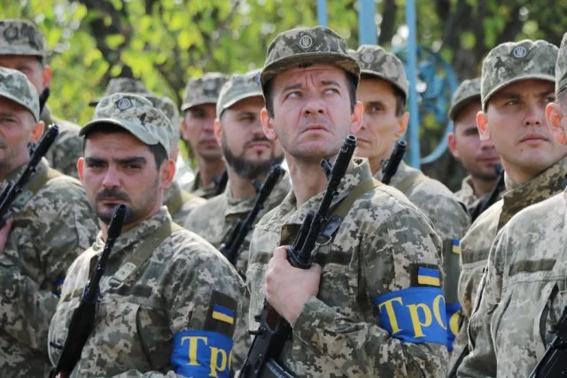 На Херсонщине проходят учения территориальной обороны