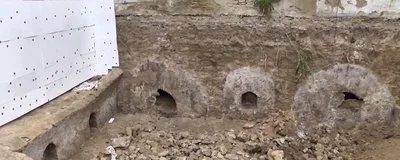 В Херсоне во время строительных работ нашли остатки подземных сооружений