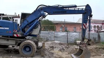 В Херсоне во время строительных работ нашли остатки подземных сооружений