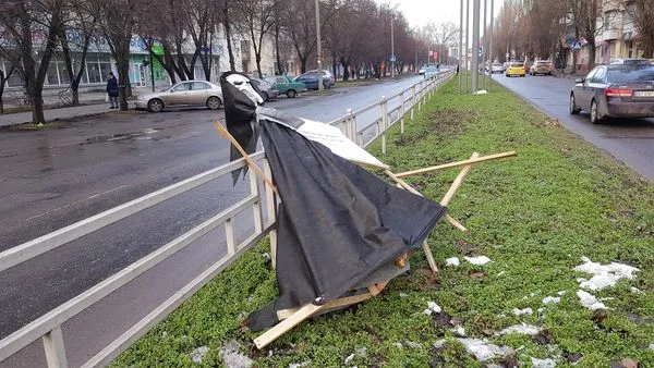 В Херсоне разрушили “смертельную” инсталляцию