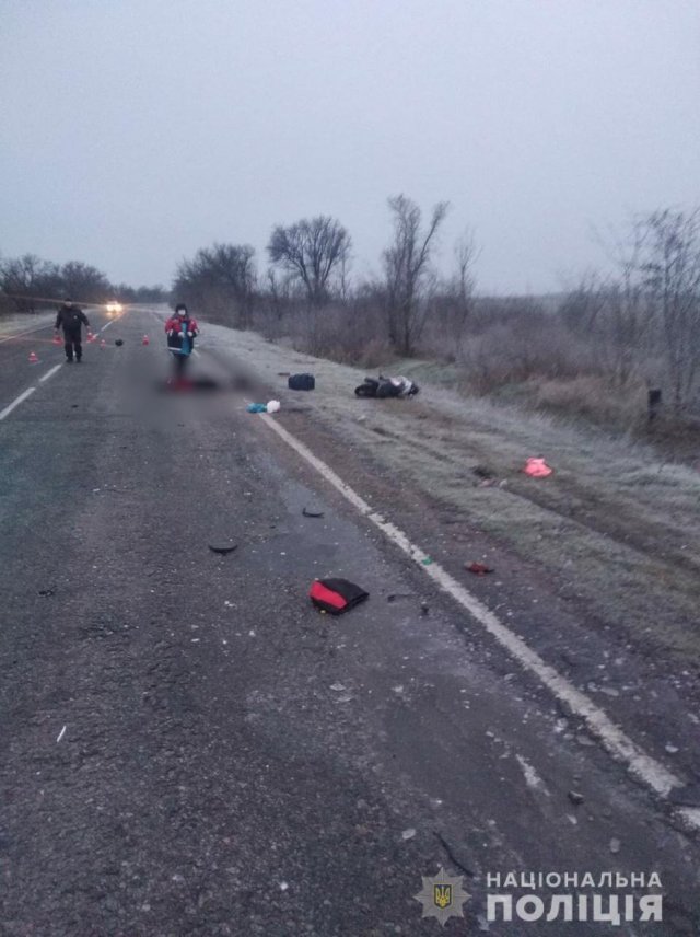 В Геническом районе в ДТП погиб мопедист. Водитель авто с места происшествия скрылся