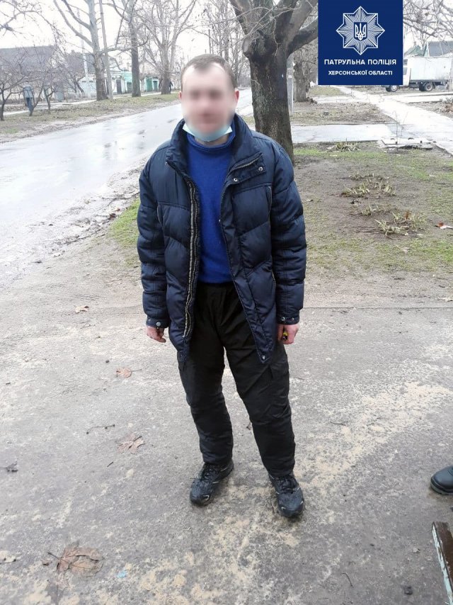 В Херсоне задержали прохожего с обрезом