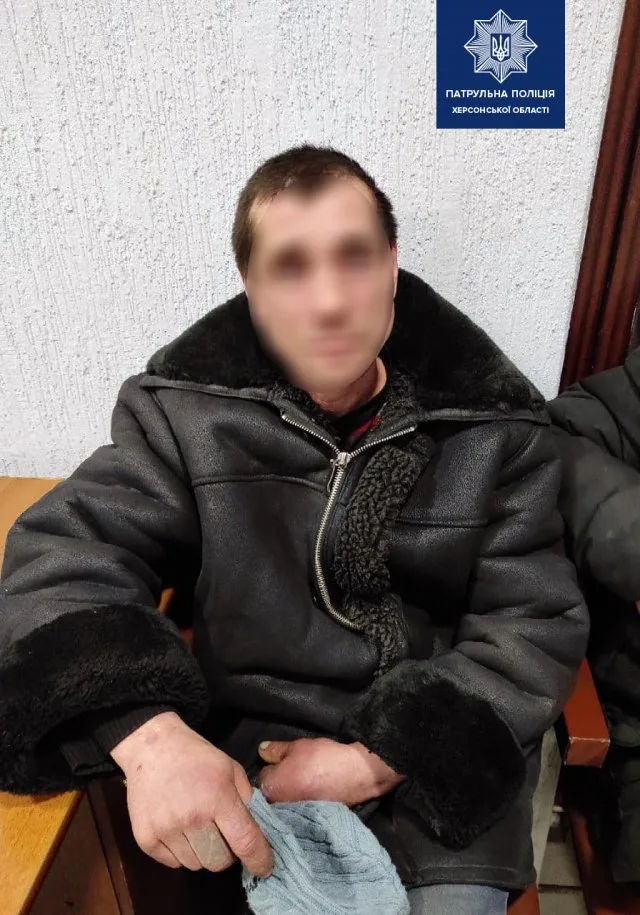 Патрульные задержали херсонца, который разыскивался за кражи
