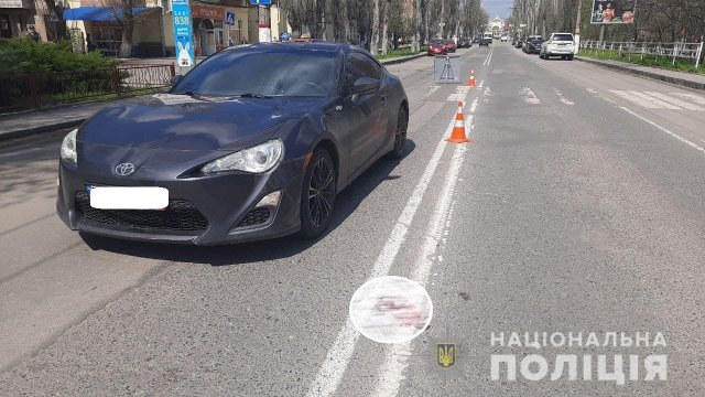 В Херсоне полицейские задержали водителя, который на пешеходном переходе совершил наезд на 10-летнего мальчика