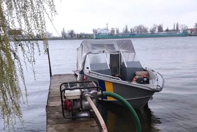 В Херсоне горел дачный домик