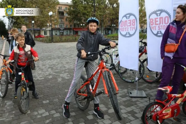 В День города в Херсоне состоялся 4 этап “Таврійських велостартів”