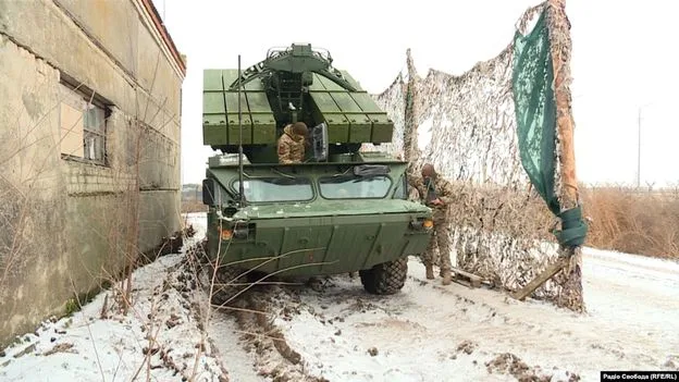 В Херсонской области тренировались расчеты ЗРК «Оса-АКМ»