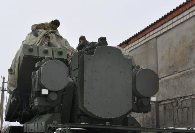 В Херсонской области тренировались расчеты ЗРК «Оса-АКМ»