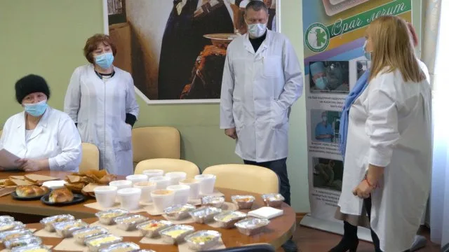 Херсонская облбольница презентовала новое лечебное питание