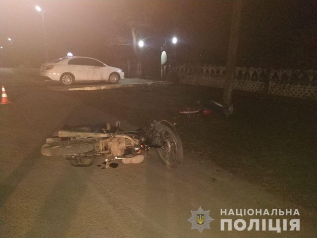 Полиция устанавливает причины гибели мотоциклиста в Чаплынке