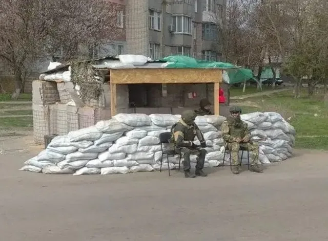 Українські партизани виявили блокпости і місця розташування окупантів в Каховці