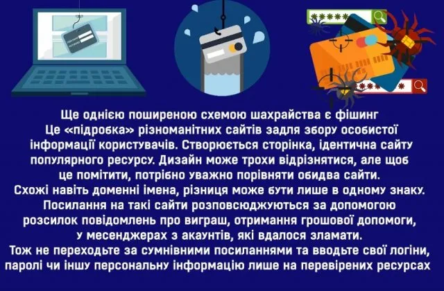 Жителі Херсонщини втратили 195 тисяч гривень через шахраїв, які маскуються під банки та спекулюють на темі грошової допомоги