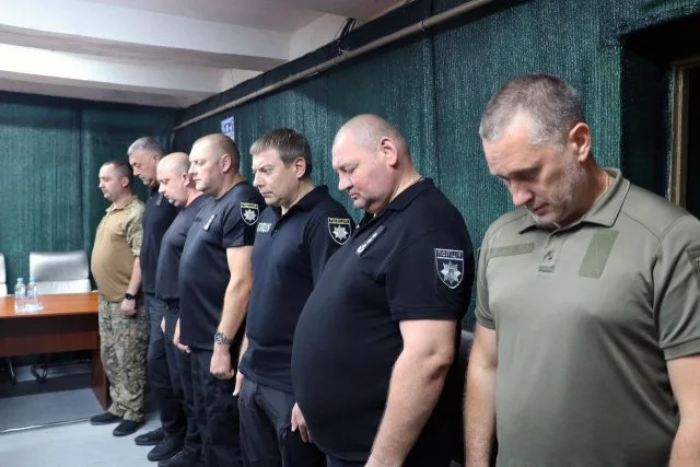 Рідним загиблих поліцейських Херсонщини вручили державні нагороди
