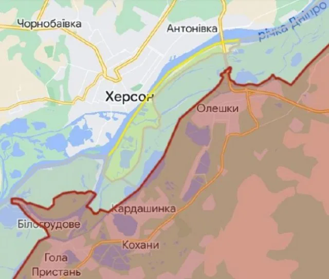 ЗСУ збільшили свій плацдарм біля Олешок