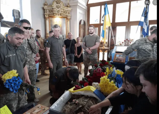 У Херсоні попрощалися з Антоном Ігошиним, який загинув під час бойових дій на півдні