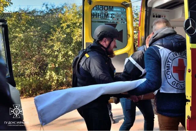 Міжнародний Комітет Червоного Хреста в Україні передав облДСНС обладнання та комп’ютерну техніку для мобільного класу з мінної безпеки