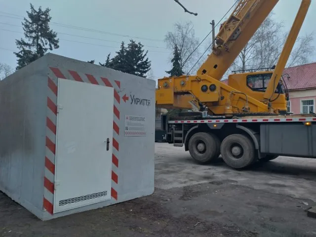 У Нововоронцовській громаді встановили п’ять мобільних укриттів