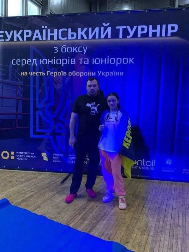 Юна херсонська боксерка здобула медаль на всеукраїнському турнірі