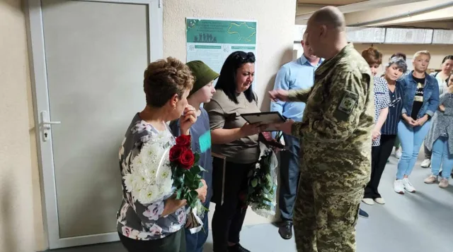 Дружині загиблого військового з Херсонщини передали орден «За мужність»